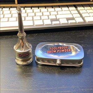 Benefit brow gel and powder set in color 3 duo